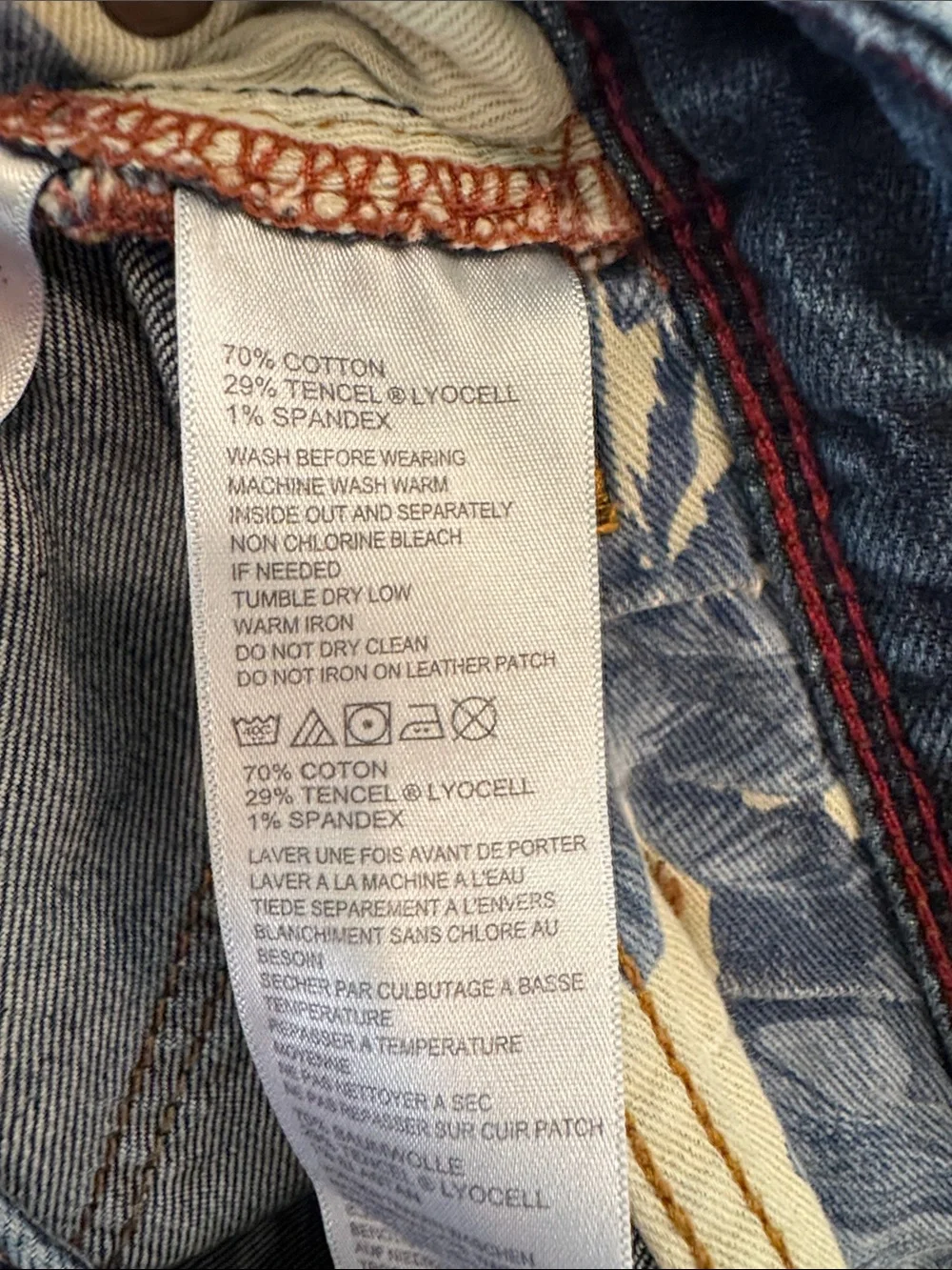 Tommy Bahama Sand Drifter Authentic Blue Denim Jeans Mens 32/32 Straight Leg - Picture 11 of 16
